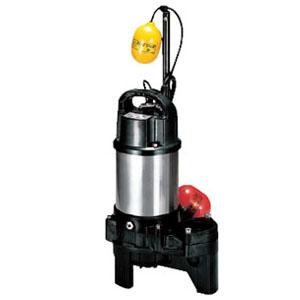 汚物用水中ポンプ PUA型 自動形 60Hz 口径50mm 0.4KW 単相100V メーカー直送 ...