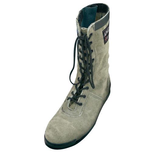 高所用セーフティブーツ ロングタイプ 霞椿 グレー 25.5cm ※取寄品 椿モデル CHS58