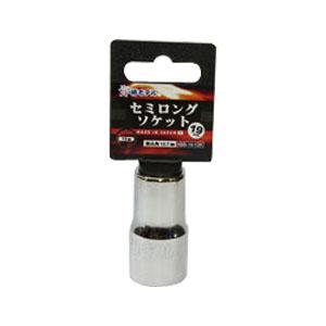 セミロングソケット 差込角12.7mm 12角 19mm ※取寄品 椿モデル HSS-19-12K