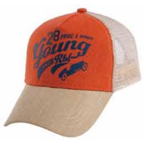 メッシュキャップ オレンジ サイズ：フリー ※取寄品 DIVERSTYLE DS-1180