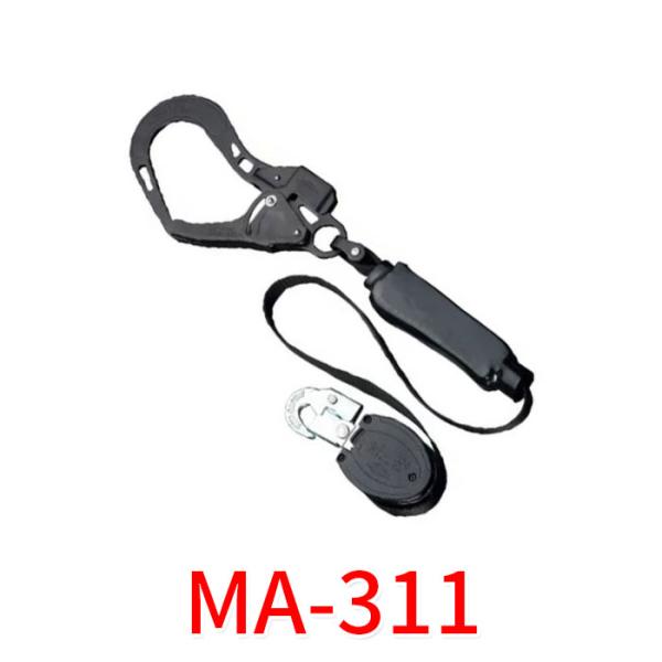 胴ベルト型 取り替え用ランヤード 巻き取り式(小型着脱可能) TOYO トーヨーセフティー MA-3...