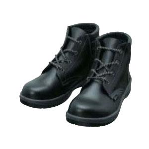 安全靴 編上靴 7522N 黒 27.0cm シモン 7522N27.0