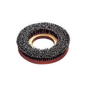 ポリッシャー用替ブラシ ワイヤブラシ 14インチ【代引不可・メーカー直送品 車上渡し品】 山崎産業 ...