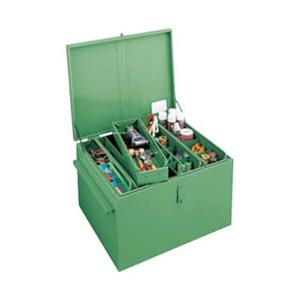 大型車載用ツールボックス(中皿付)900×600×600mm トラスコ F-960