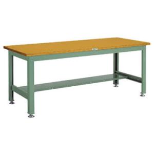 中量作業台(2000kg型・合板天板)900×750×740mm【代引不可・メーカー直送品 車上渡し...