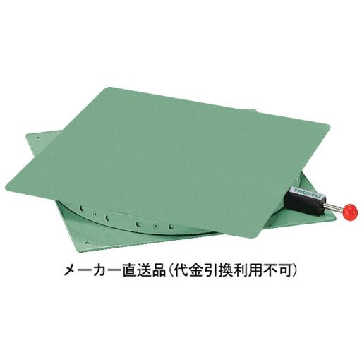 回転台 角型 400×400 耐荷重300kg トラスコ TT-400