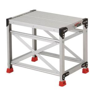 アルミ合金製作業台1段 600mm×400mm×500mm(1台価格) トラスコ TSF-165
