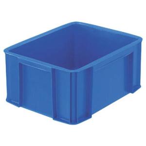リサイクルコンテナ 外寸480×380×153mm ダークブルー トラスコ TRST20
