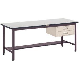 AEWR型作業台 900×600×H740 2段引出付※メーカー直送品 車上渡し品 トラスコ AEW...