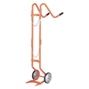 ドラム缶運搬車 300kg/600×328×1550mm【代引不可・メーカー直送品 車上