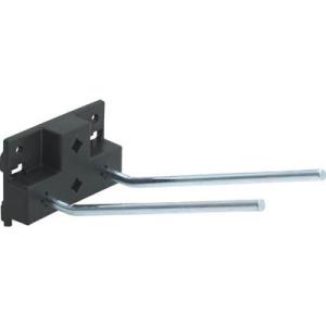 パンチングパネル用フックバー(傾斜タイプ) 65×145×44mm トラスコ PFB-15W