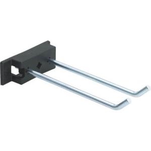 パンチングパネル用フックバー(直線タイプ)67×139.5×24mm トラスコ PFA-10W