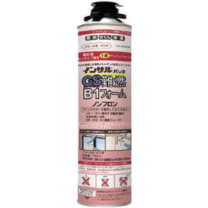 一液型簡易発泡ウレタン(注入ガン専用型)GSB1 ピンク ABC商会 GSB1-P