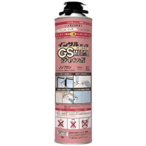 一液型簡易発泡ウレタン(注入ガン専用型)GSMPJ ピンク ABC商会 GSMPJ-P