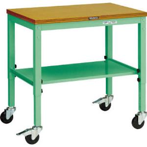 移動式作業台900×600mm YG色 トラスコ UTVC-960-YG
