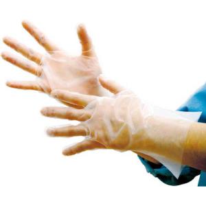 透明エンボス手袋五本絞りエコノミー化粧箱 S 200枚入 東京パック EEK-S