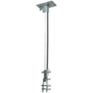 45cm全閉式工場扇「ゼフィール」ハンガーアングル(メッキ) トラスコ TFZP-H-M