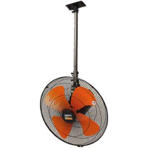 全閉式アルミハネ工場扇「ゼフィール」ハンガータイプ(メッキ) トラスコ TFZPA-45H-M