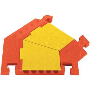 ラインバッカー ケーブルプロテクター 重量型 電線5本 右曲アダプター ※メーカー直送品 車上渡し品...