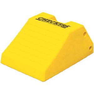 車止めホイールチョーク(建設機械・クレーン車用)適応車輪径1168〜1651mm ※メーカー直送品 ...