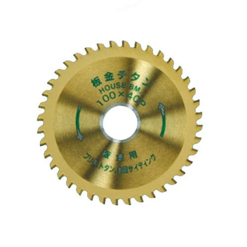 板金チタンチタンコーティングチップソー 外径100mm 取寄品 ハウスBM IGT-100