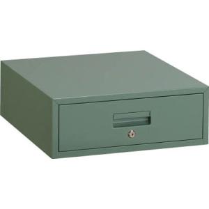 F型1段引出 495×530×180mm グリーン【代引不可・メーカー直送品 車上渡し品】 トラスコ...