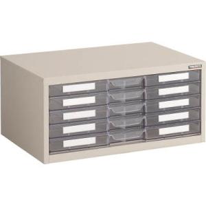 A2型マップケース(プラスチック引出・5段)696×480×330mm【代引不可・メーカー直送品 車...