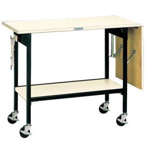 折畳式天板付キャリー(メラミン樹脂天板)900(1350)×450×730mm トラスコ S-6