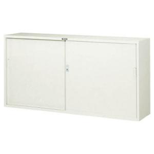 スチール戸引違書庫(シリンダー錠・棚板4枚)1760×400×880mm【代引不可・メーカー直送品 ...