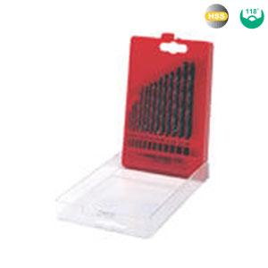 鉄工用ドリルセット(ポリエチレンケース入り)13本組 三菱マテリアル PSET13