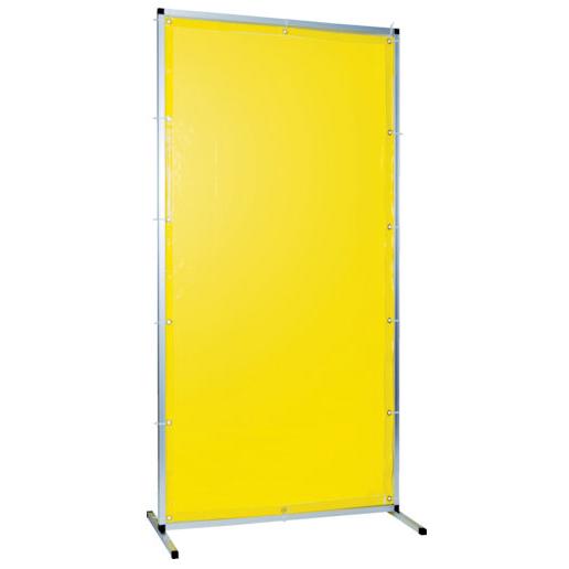 溶接用遮光フェンス アルミ製 W1000×H1500 イエロー ※取寄品 トラスコ TYAF-101...