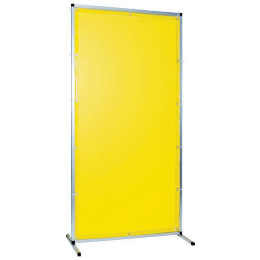 溶接用遮光フェンス アルミ製 W1000×H2000 イエロー ※取寄品 トラスコ TYAF-102...
