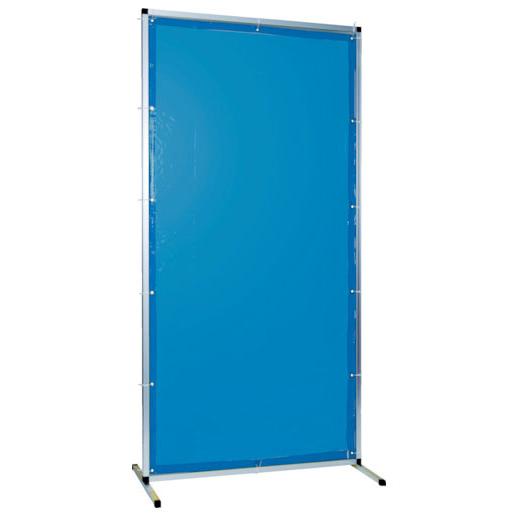 溶接用遮光フェンス アルミ製 W1000×H2000 ブルー ※取寄品 トラスコ TYAF-1020...