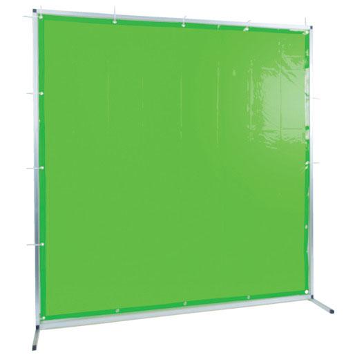 溶接用遮光フェンス アルミ製 W1500×H1500 グリーン ※取寄品 トラスコ TYAF-151...