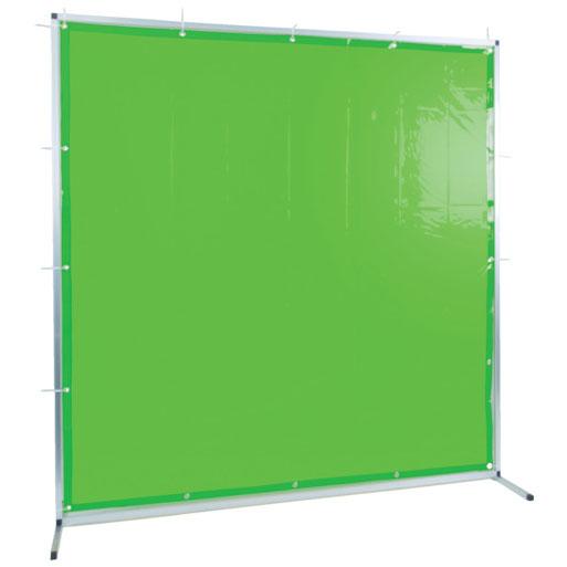 溶接用遮光フェンス アルミ製 W2000×H1500 グリーン ※取寄品 トラスコ TYAF-201...