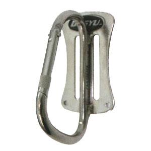 ステンレス製カラビナ式フック FS-3 土牛産業 02359