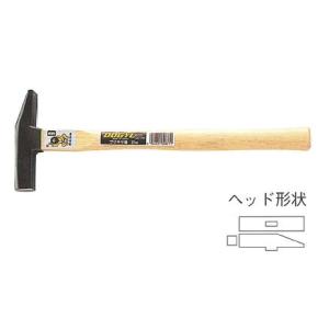 ブリキヤ鎚（木柄）18mm 土牛産業 00676