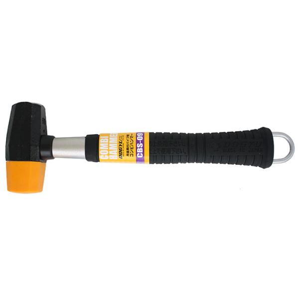 吊金具付 パイプ柄 コンビハンマー CBS-09 取寄品 土牛産業 04859