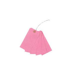 防水荷札(5枚) ピンク 土牛産業 01731