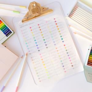 Tombow 色鉛筆 IROJITEN(色辞典...の詳細画像3