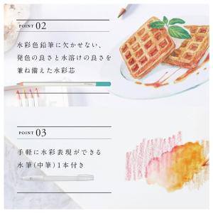 Tombow 水彩色鉛筆 IROJITEN(色...の詳細画像3