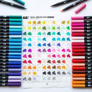 Tombow 水性マーキングペン デュアルブラ...の詳細画像3