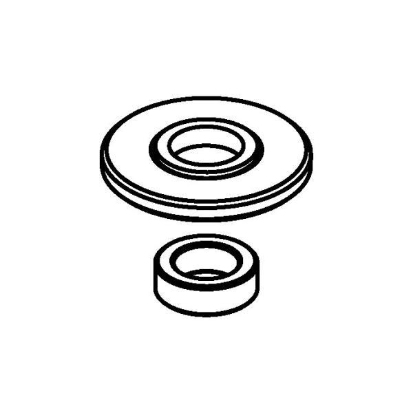 【部品】BOSCH レバー付125mmグラインダ用フランジセット（NK-125MA用） ナカヤ NK...