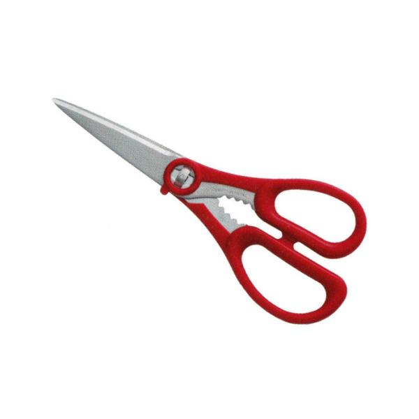 関の刃物 ステンレスはさみ Silky キッチン鋏  取り外し レッド 取寄品 丸章工業 NT-20...
