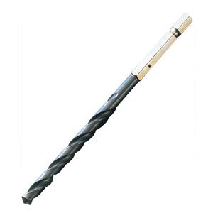 グレゴリ品 鉄工用六角軸ドリル(6.35軸） 3.2×95mm NACHI : 大工道具・金物