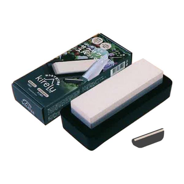 包丁研ぎ kire-lu キレール 両面砥石(#1000 #3000) ケーススタンド付 ナニワ研磨...