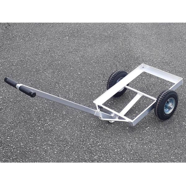 片手運搬車 荷台内寸382x542mm 車幅570mm メーカー直送 ナガノ DCS-3955