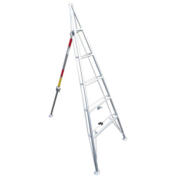 アルミ松葉型首振り三脚(支柱のみスライドタイプ) 受注生産 メーカー直送 ナガノ NASU-4