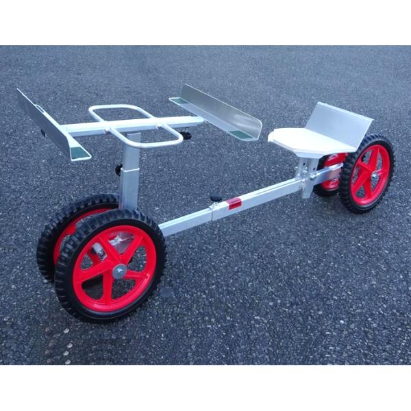 腰掛台車 畝ころ (収穫台 460-710mm) メーカー直送 ナガノ UC-2K