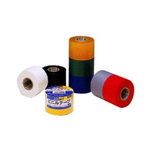 結束用ビニールテープ トクハバ 50mm×20m 黒 4巻 日東 NO.21